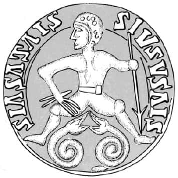 He in as a pictorial descendant of Mars (Er in der Marsbildnachfolge)