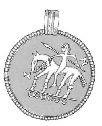 Rider with weapons (Der bewaffnete Reiter)