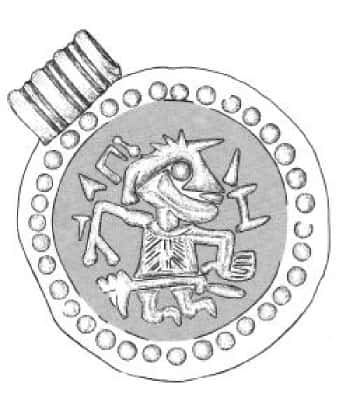 The young god as dancer (Der junge Gott als Tänzer)