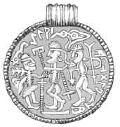 Three-gods-bracteate