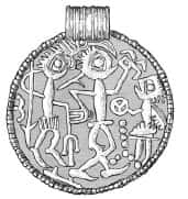 Three-gods-bracteate