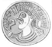He in as a pictorial descendant of a Roman emperor (Er in der Kaiserbildnachfolge)