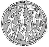 Three-gods-bracteate