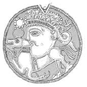 He in as a pictorial descendant of Mars (Er in der Marsbild-Nachfolge)