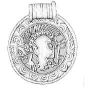 He in as a pictorial descendant of a Roman emperor (Er in der Kaiserbildnachfolge)